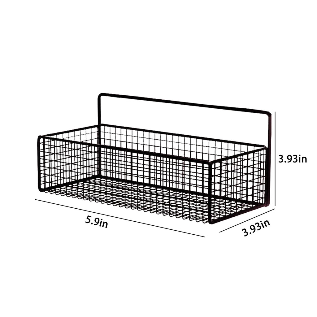 Daiosportswear Rustproof Stainless Steel Adhesive Mount Bathroom Shower Caddy, Black - Image 6
