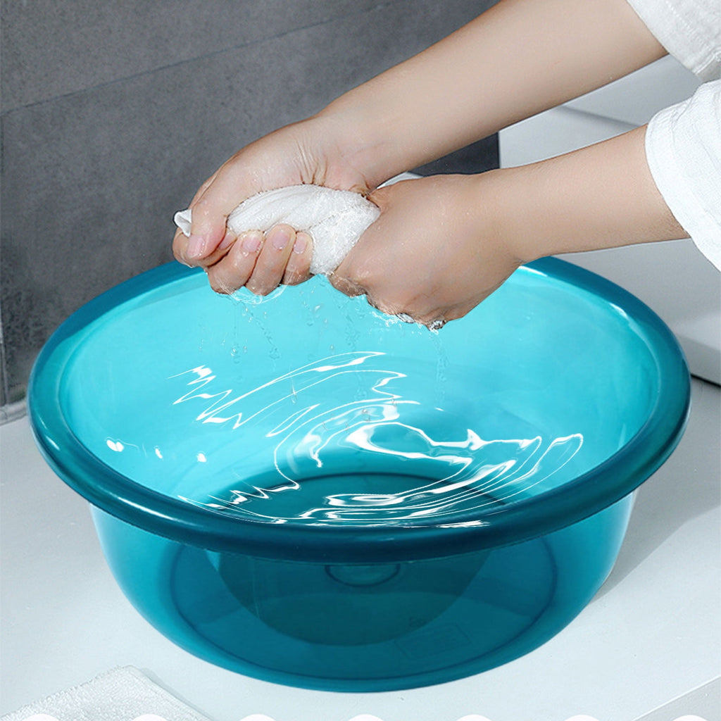 Containers Thickened Plastic Wash Basin, Multi-Purpose Laundry Tub, Portable Foot Bath Bowl, Durable Household Sink, ... - Image 6