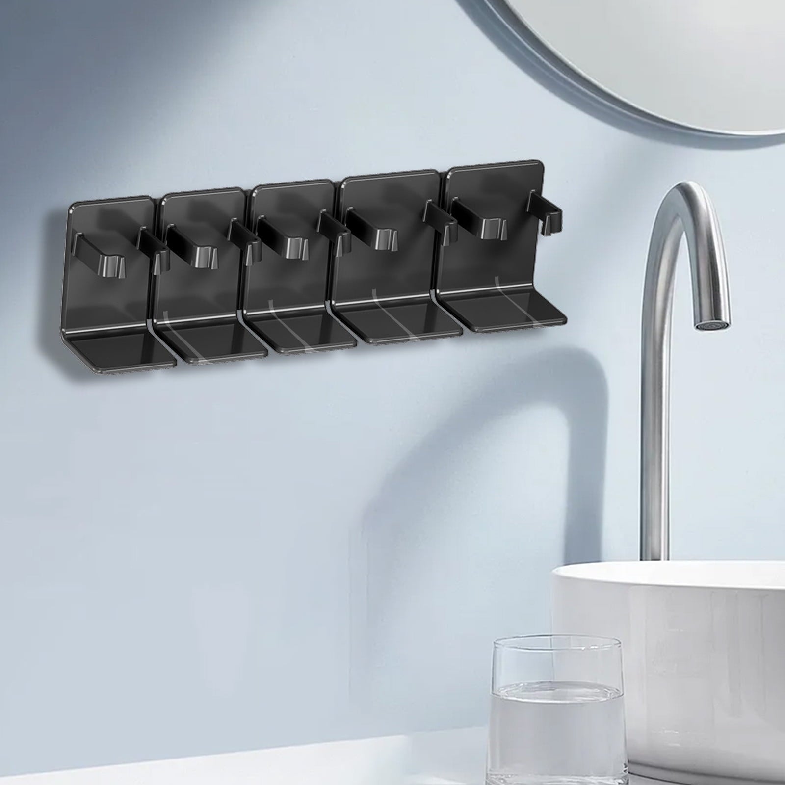 Bathroom Storage Shelf, Space-Saving Adjustable Rack, Vanity & Toilet Area, for Homeowners - Image 4