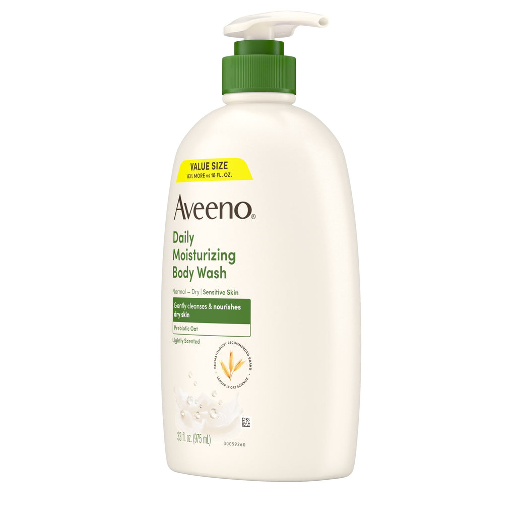 Soap, Dry Skin Body Wash and Scrub with Prebiotic Oat, 33 fl oz - Image 6
