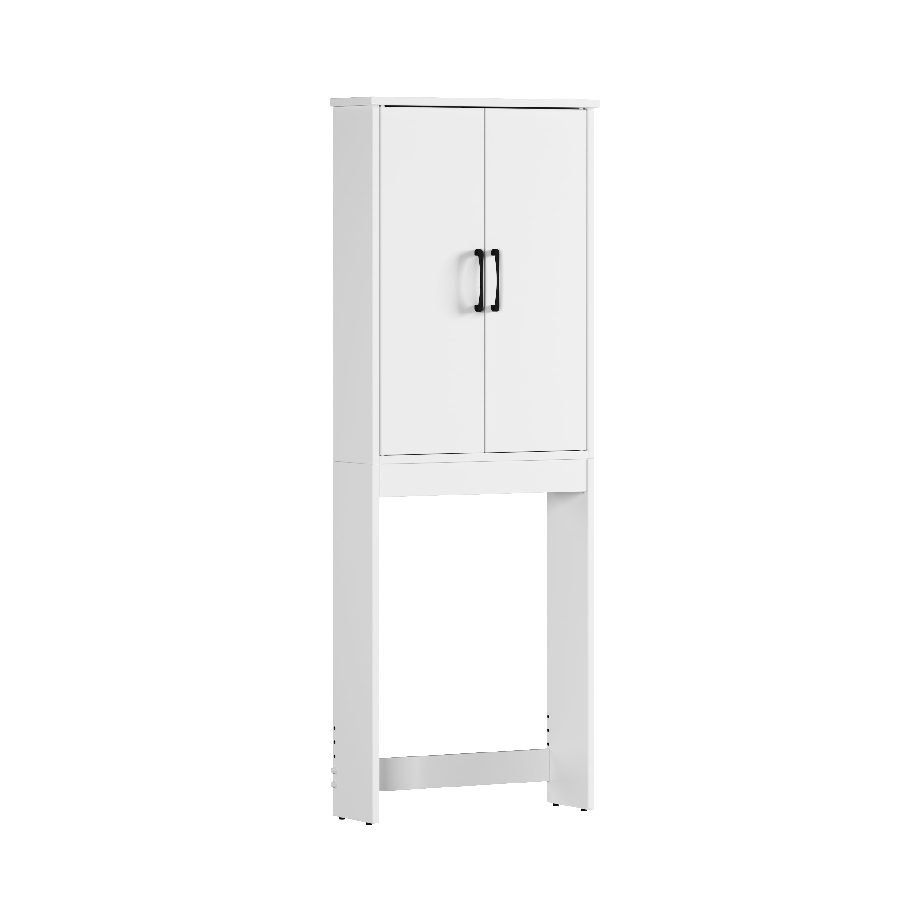 Bathroom Storage Cabinet, White - Image 4