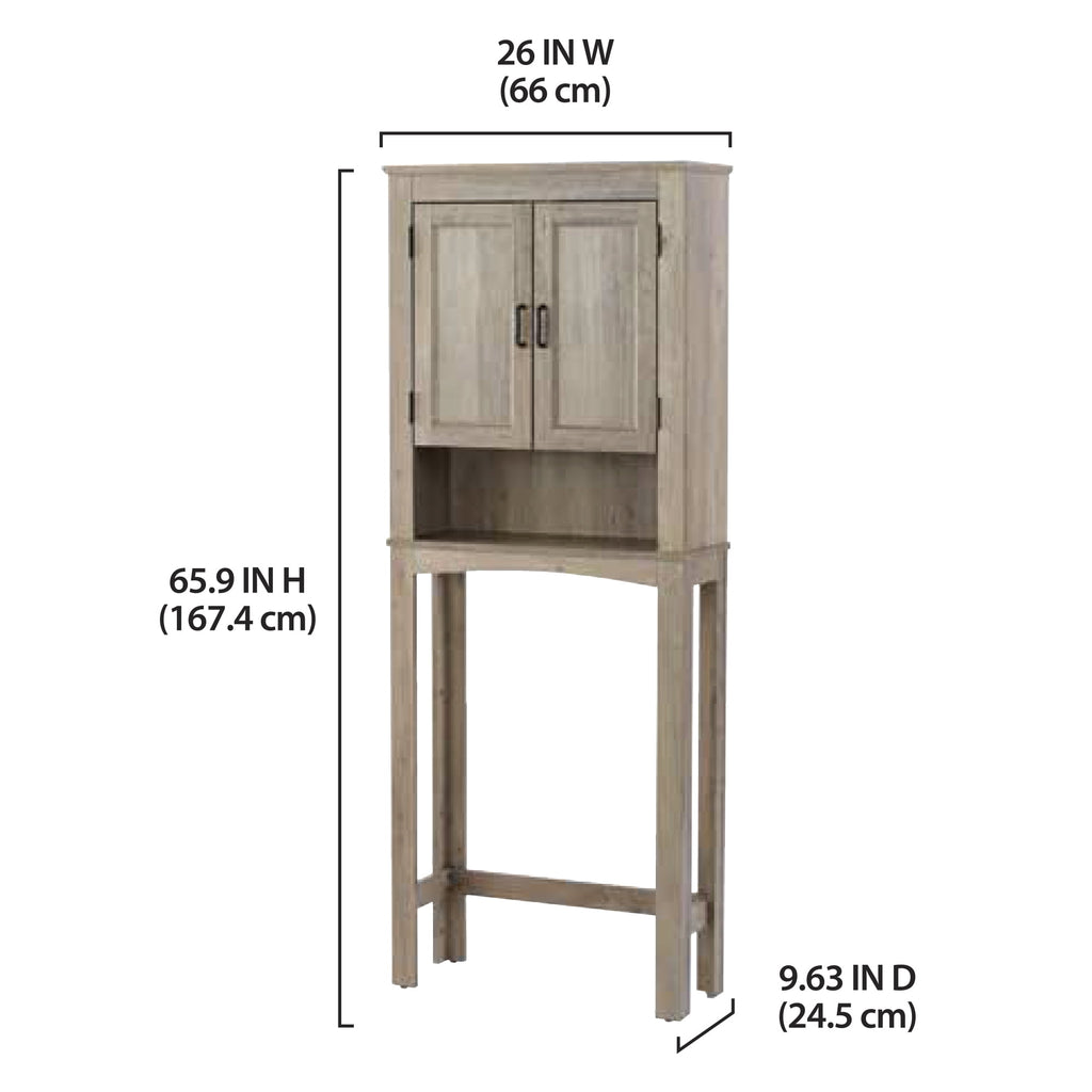 Gray 26" W over the Toilet Bathroom Space Saver - Image 2