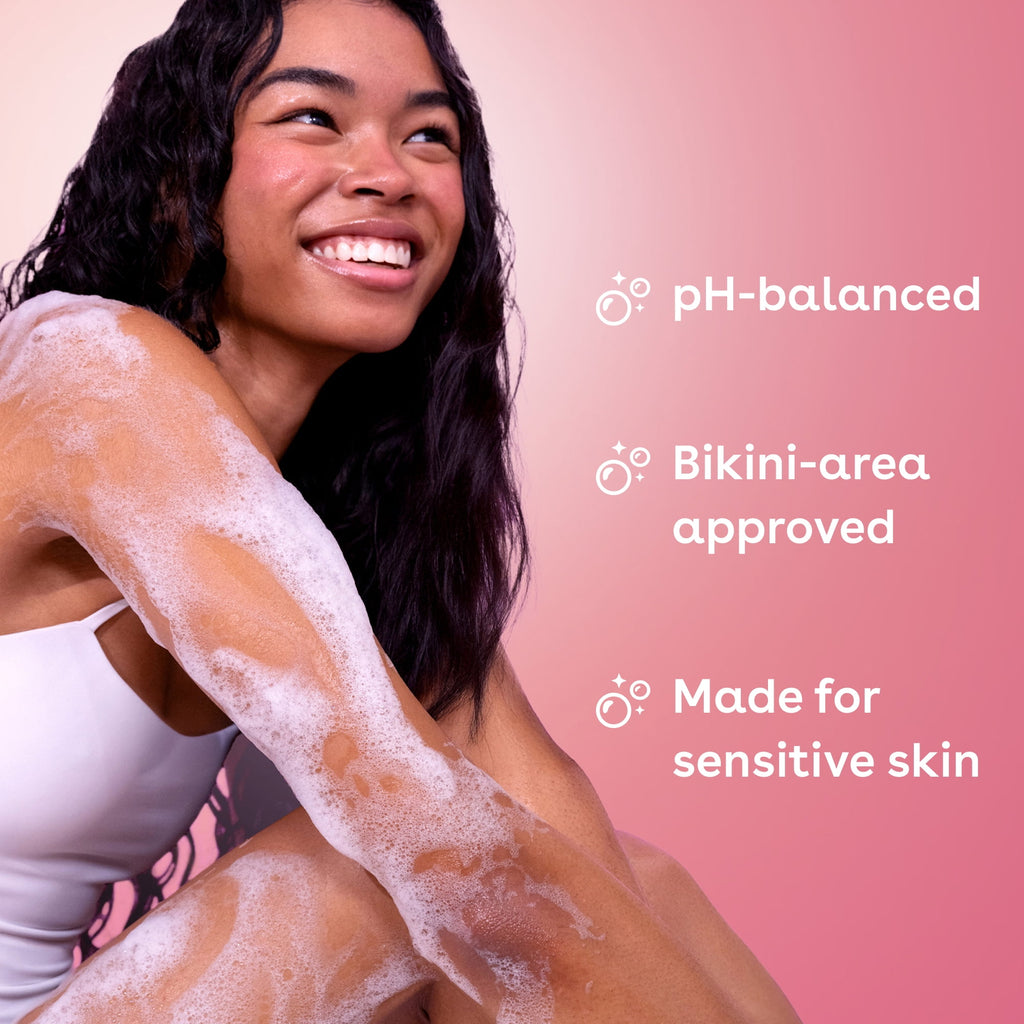 Cashmere Body Wash, Pink Champagne, Creamy Gel Formula, 16 fl oz. - Image 4