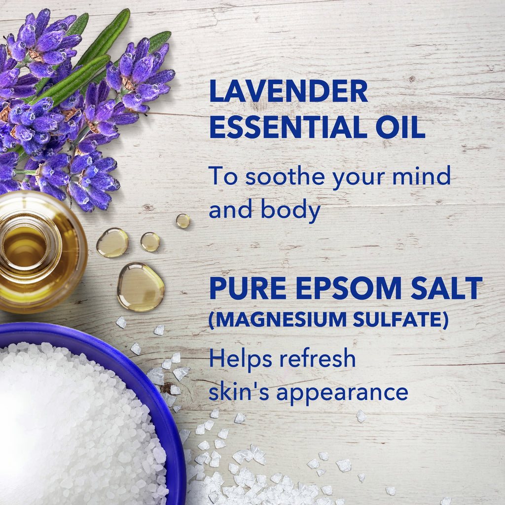Dr Teal's Foaming Bath with Pure Epsom Salt, Soothe & Sleep with Lavender, 34 fl oz - Image 5