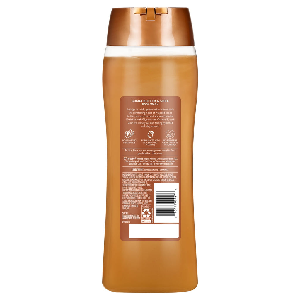 + Shea Moisturizing Body Wash with Glycerin & Vitamin E, 18 FL OZ - Image 6