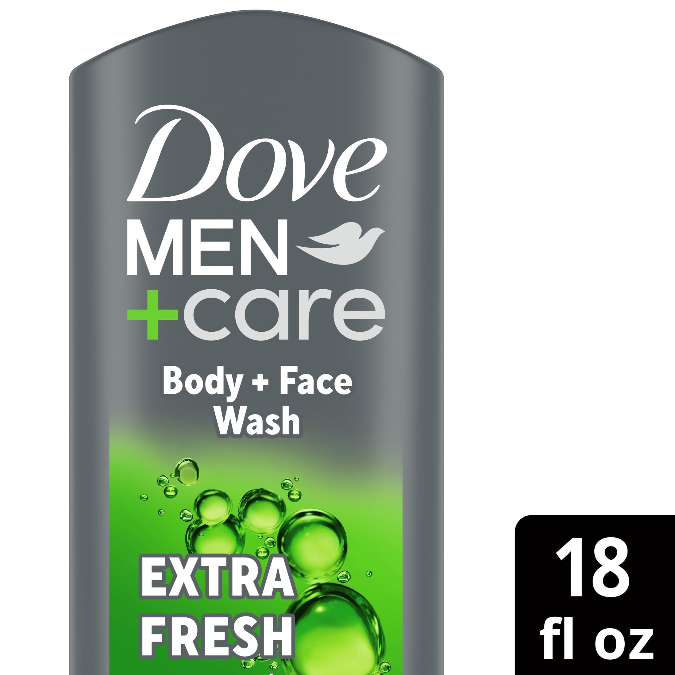 Hydrating Face & Body Wash for Men Extra Fresh All Skin, 18 oz - Image 2