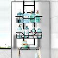 3-Tier Over The Door Shower Caddy, Large Capacity Hanging Bathroom Organizer, Space Saving Storage Rack for Shampoo Conditioner Body Wash