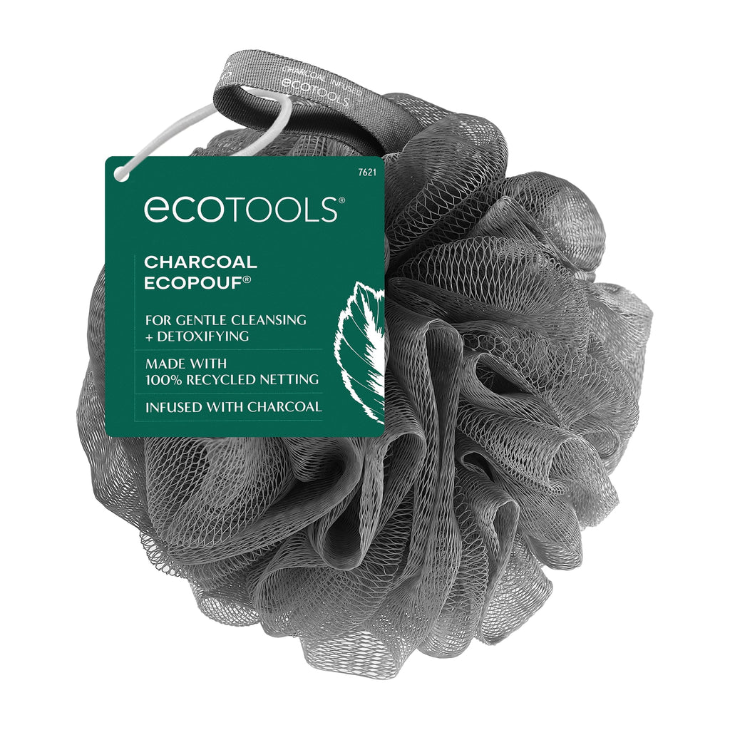Sponge, Black Loofah for Body Cleansing & Exfoliating, for Adults, 1 Count - Image 2