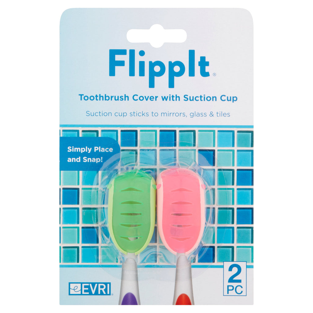 EVRI Flippit Toothbrush Holders, 2 count - Image 3
