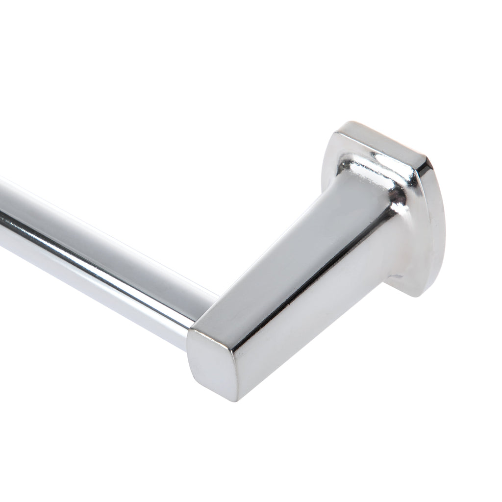Mainstays 24" Square Style Wall Mount Steel Towel Bar, Chrome Finish, Horizontal Orientation - Image 3