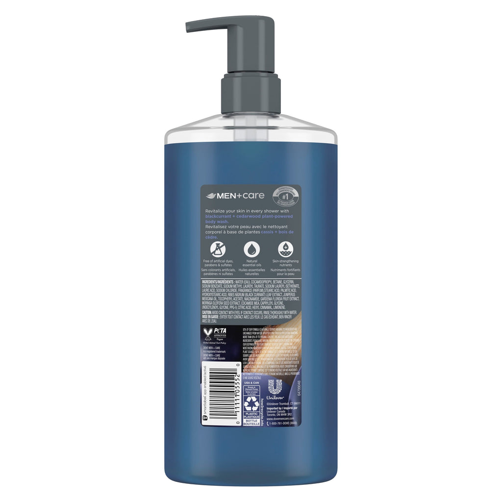 Wash to Rebuild Skin in the Shower Blackcurrant with Plant-Based Cleansers and Moisturizers, 26 fl oz - Image 4