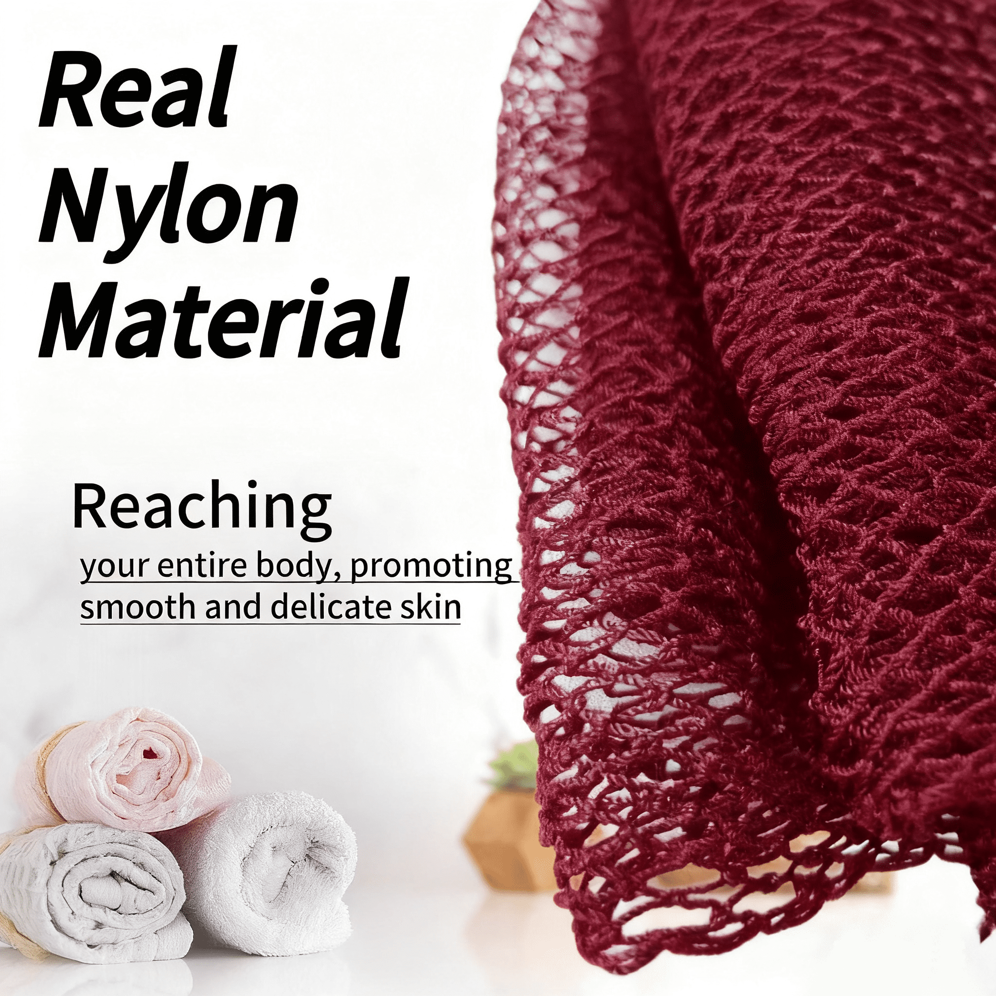 Sponge Authentic, Exfoliating Sponge Real Black Owned, Bath Sponge Back Scrubber, Body Exfoliator Shower Bath Accesso... - Image 2