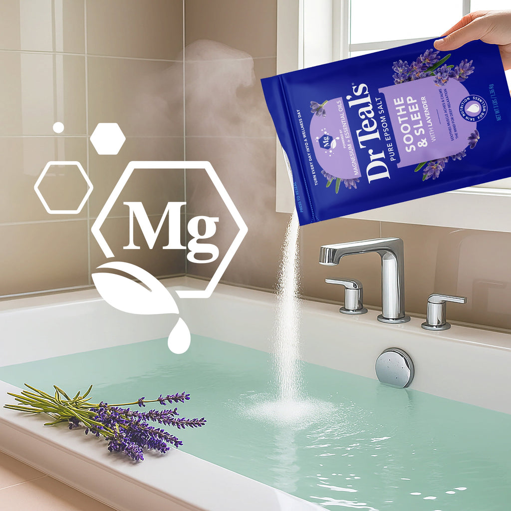 Salt Magnesium Soak, Soothe & Sleep with Lavender, 3 lbs - Image 4