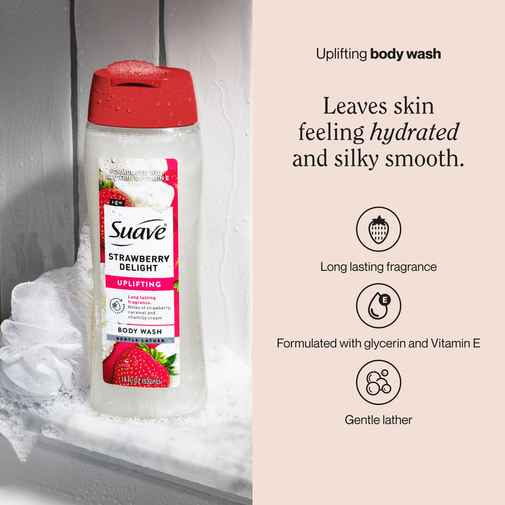 Uplifting Body Wash, with Glycerin & Vitamin E, 18 oz - Image 2