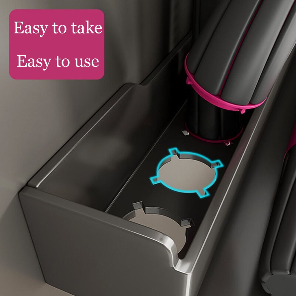Airwrap Holder Storage Stand for Dyson Airwrap, Wall Mount Curling Iron Accessories Storage Holder, Bathroom Organizer Holder for Airwrap, S - Image 4