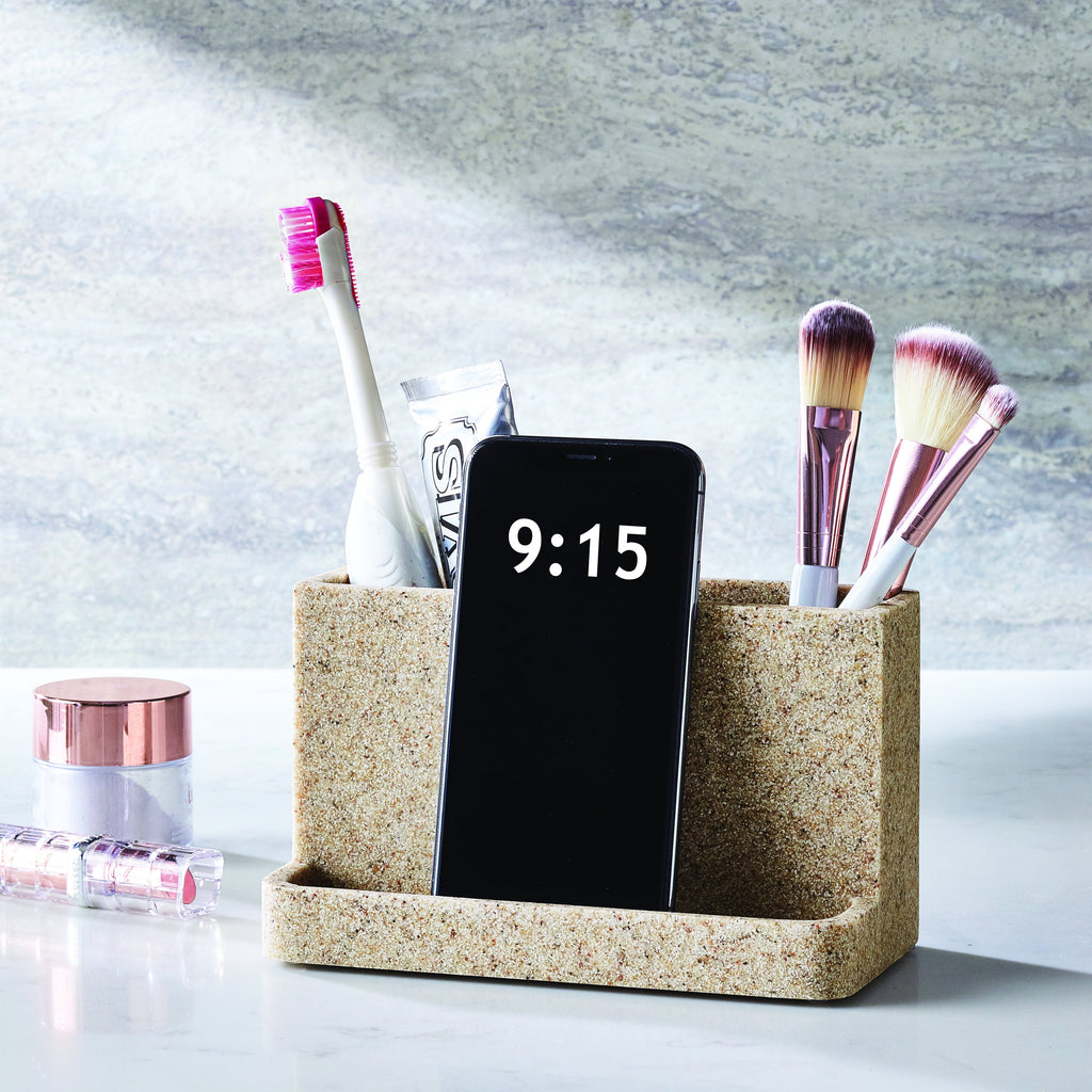 Sandstone Vanity Organizer - Image 4