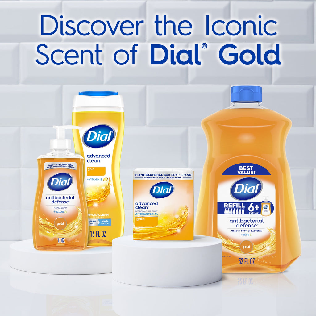 Dial Body Wash, Advanced Clean Gold, 16 fl oz - Image 6