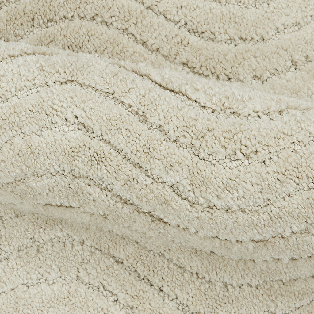 2 Piece Bath Rug Set, Papyrus Beige, 17" x 24" & 20" x 30" - Image 5
