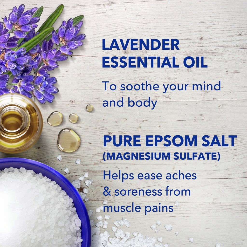 Salt Magnesium Soak, Soothe & Sleep with Lavender, 3 lbs - Image 5