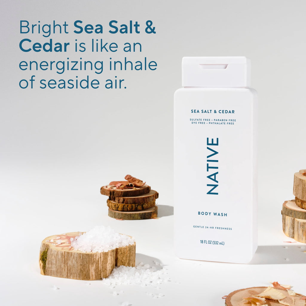 Sea Salt & Cedar, Sulfate Free, for Women & Men, 18 fl oz - Image 5