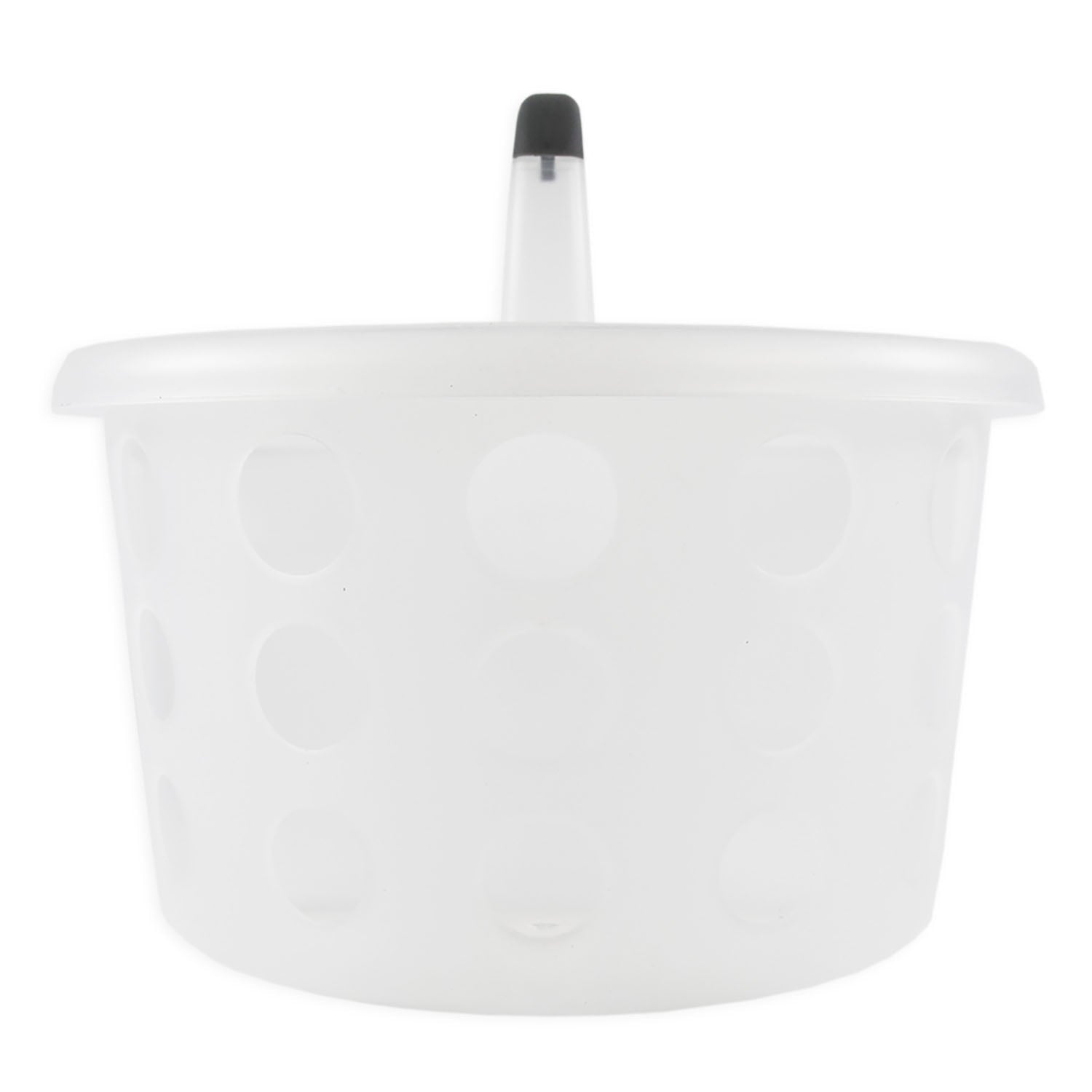 Mainstays Portable Shower Caddy Frosty Plastic - Image 5