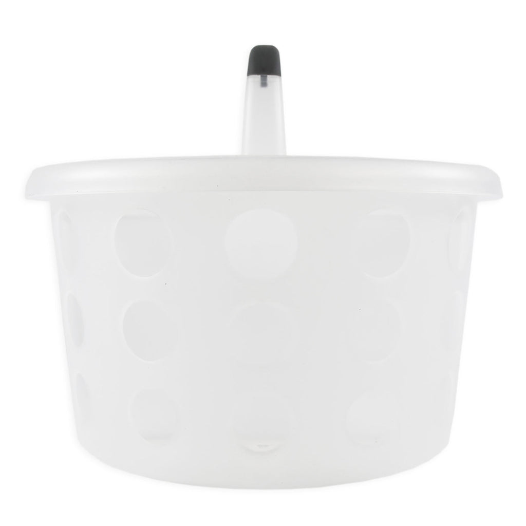 Mainstays Portable Shower Caddy Frosty Plastic - Image 5
