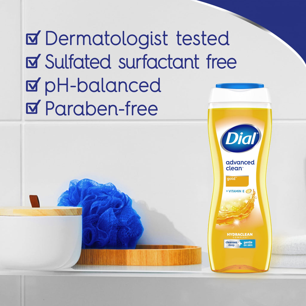 Dial Body Wash, Advanced Clean Gold, 16 fl oz - Image 3