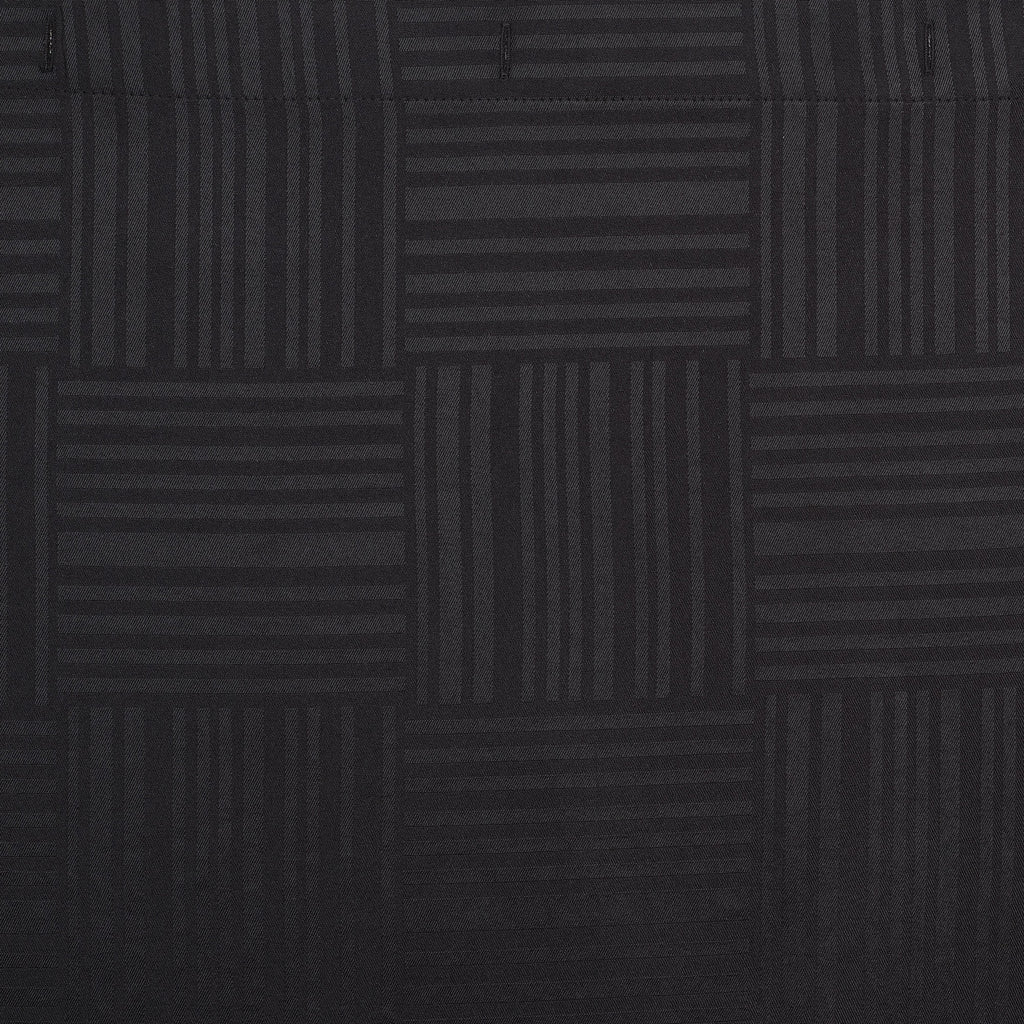 Black Mosaic Polyester Shower Curtain 72” x 72” - Image 4