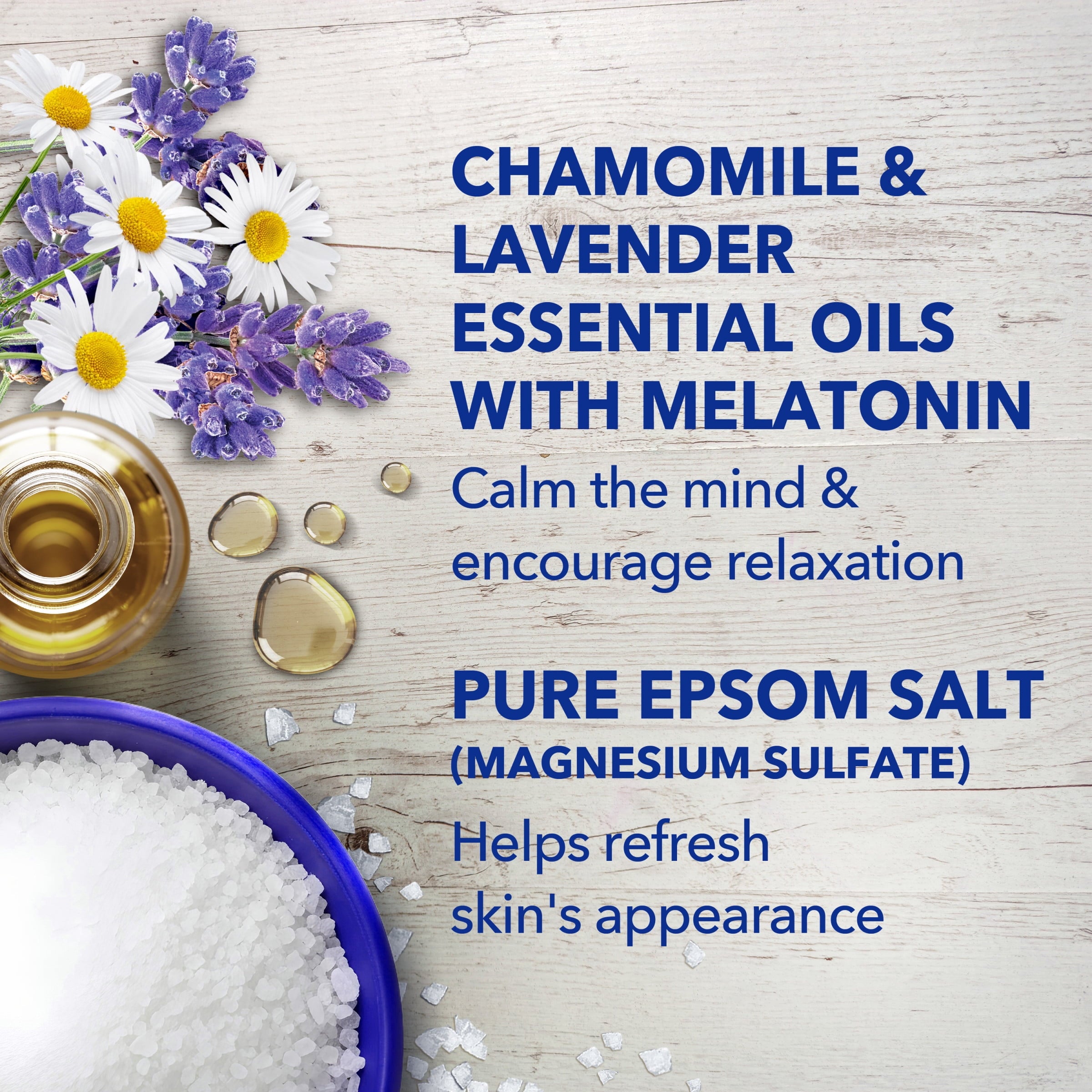 Dr Teal's Foaming Bath, Sleep Bath with Melatonin, Lavender & Chamomile Essential Oils, 34 fl oz. - Image 5
