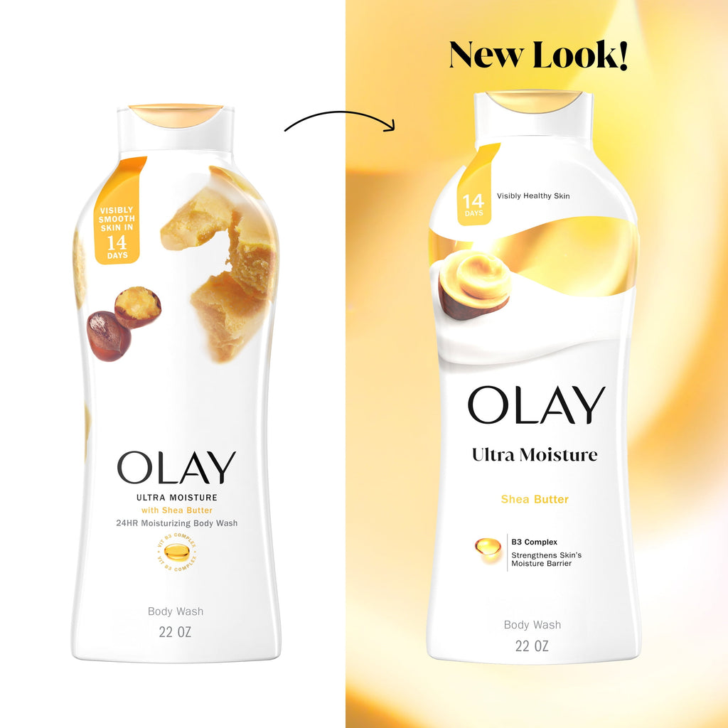 Olay Ultra Moisture Body Wash with Shea Butter, 22 fl oz - Image 5
