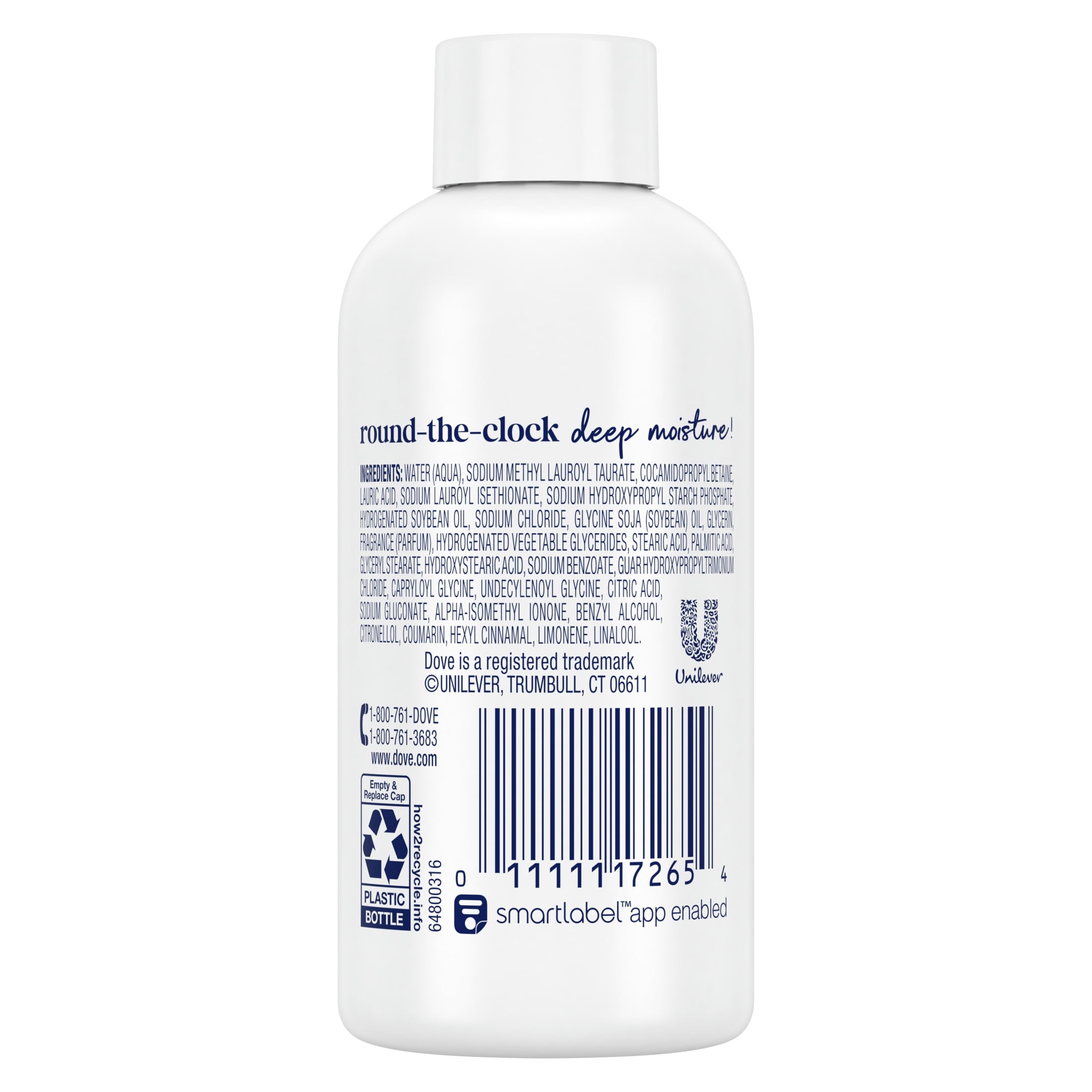 Dove Deep Moisture Nourishing Gentle Body Wash, 3 fl oz - Image 4