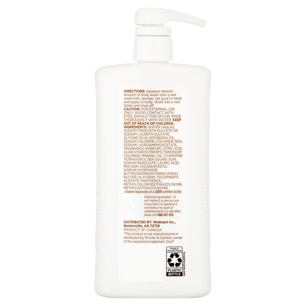 Equate Beauty Total Moisturizing Body Wash, 33.8 fl oz - Image 4