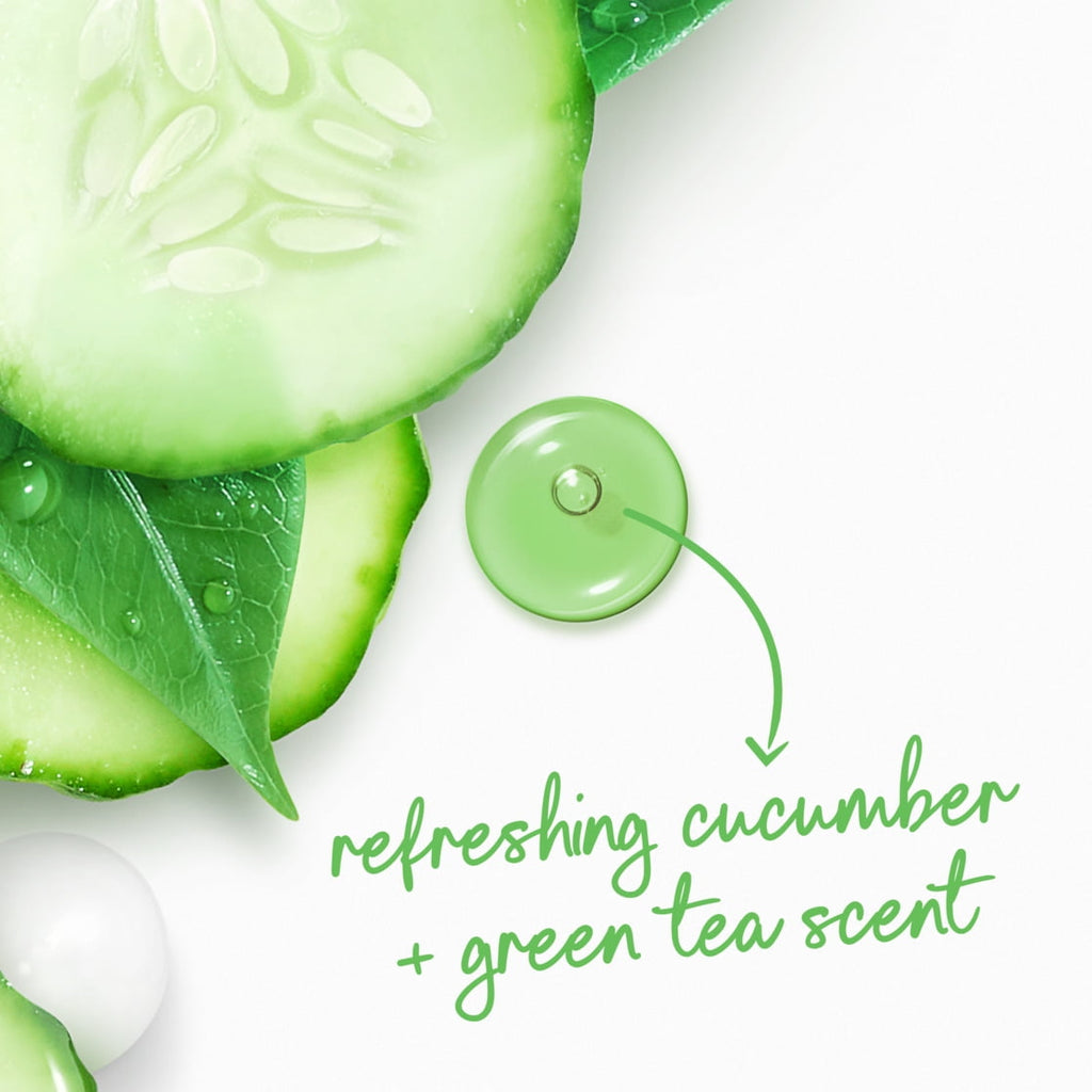 With Pump Refresh Cucumber & Green Tea, 30.6 fl oz - Image 2