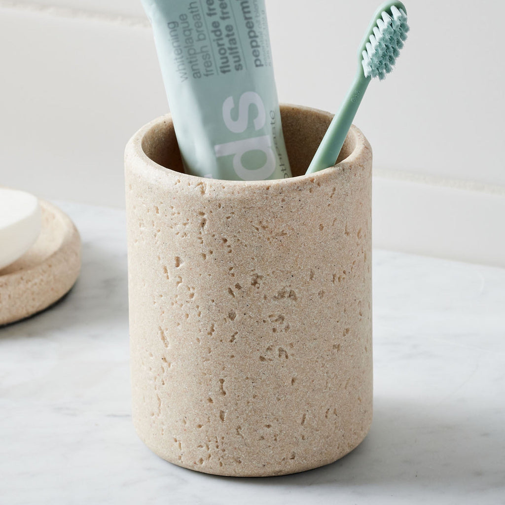 Better Homes & Gardens Faux Stone Toothbrush Holder - Image 4