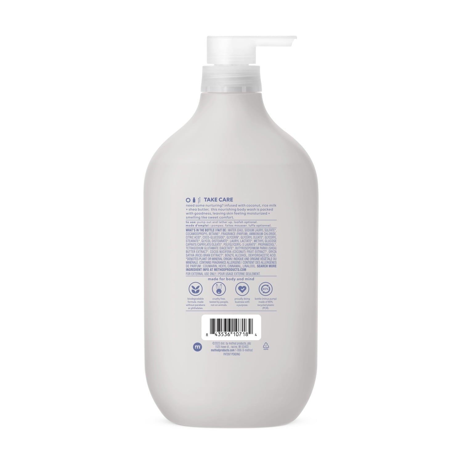 Method Body Wash, Simply Nourish, 28 fl oz - Image 2