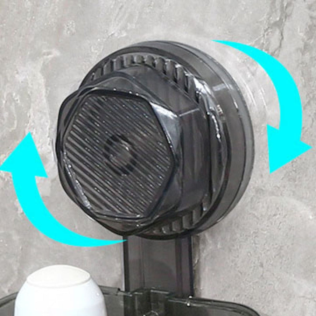 Clear Shower Caddy Suction Cup Plastic Shower Basket Organizer No Drilling Removable Shower Shelf for Bathroom Storag... - Image 6