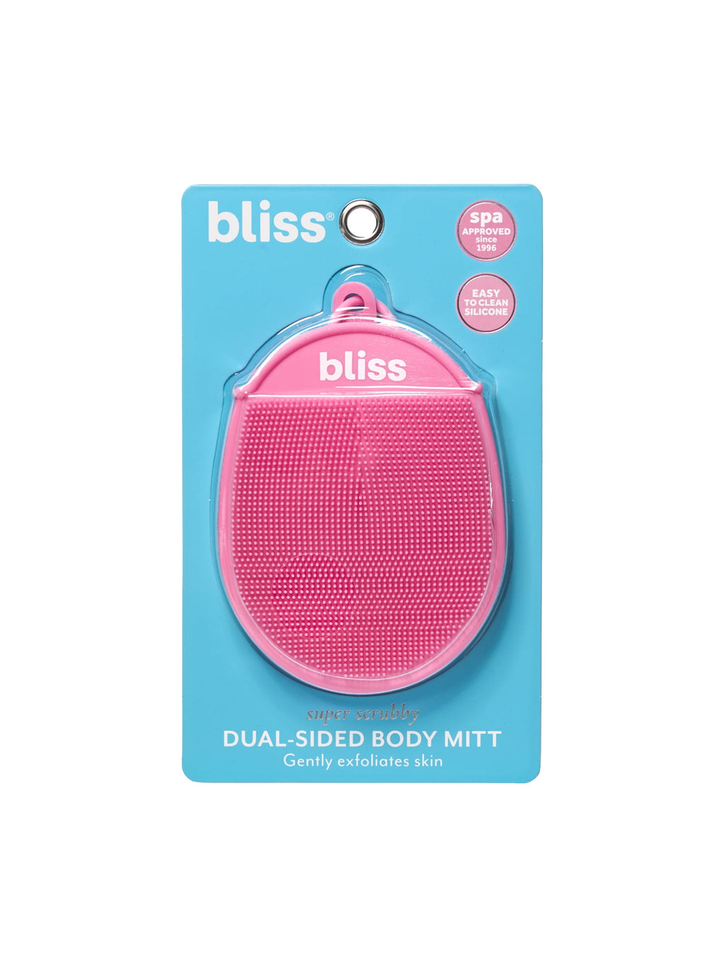 Silicone Exfoliating Body Mitt - Pink for Smooth Skin - Image 3