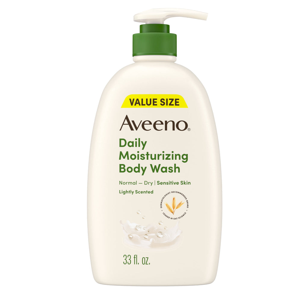 Soap, Dry Skin Body Wash and Scrub with Prebiotic Oat, 33 fl oz