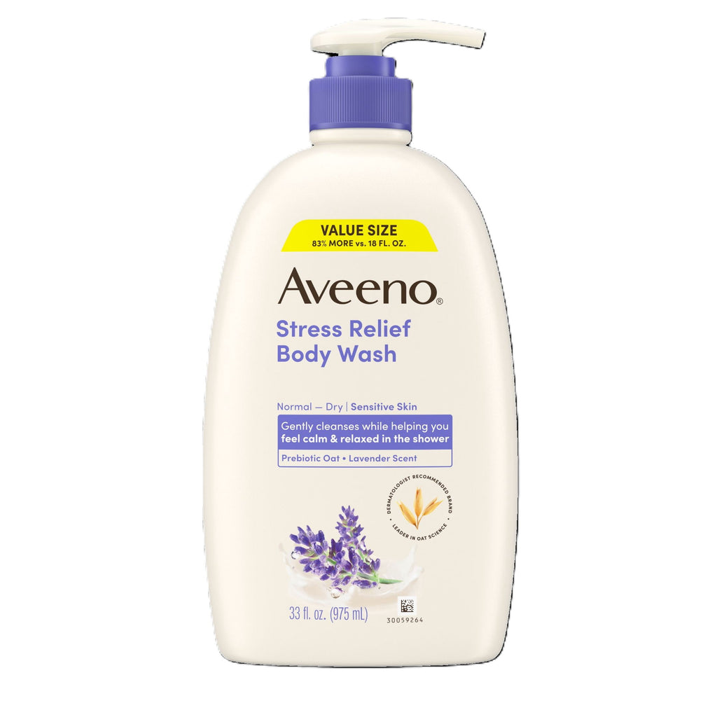 Body Wash Soap with Oat, Lavender Scented Shower Gel, 33 fl. oz