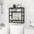 Bamworld Over the Toilet Storage Rack, 3 Tier Bathroom Organizer Shelf Over Toilet, Freestanding Space Saver Toilet Stands Floating Shelves
