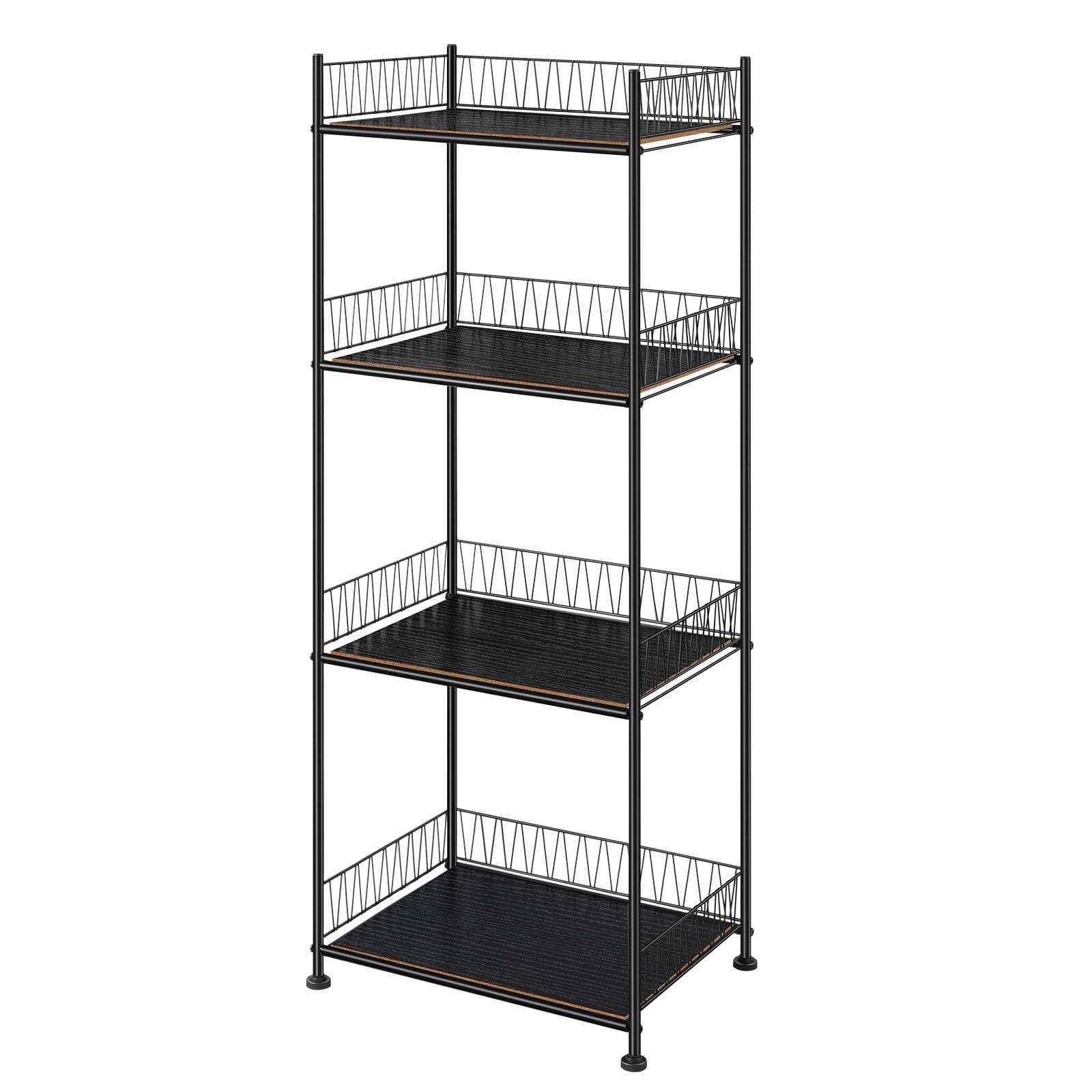 Bathroom Shelves Freestanding Bathroom Towel Storage 4 Tier Wire Shelves Bathroom Standing Rack Floor Storage Rack