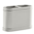 Satin Nickel Metal Toothbrush Holder