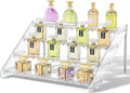 4-Tier Organizer and Storage, 12.4 Inch Cologne Organizer, Bathroom Countertop Cosmetic Storage, Standing Tray for Be...