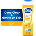 Dial Body Wash, Advanced Clean Gold, 16 fl oz