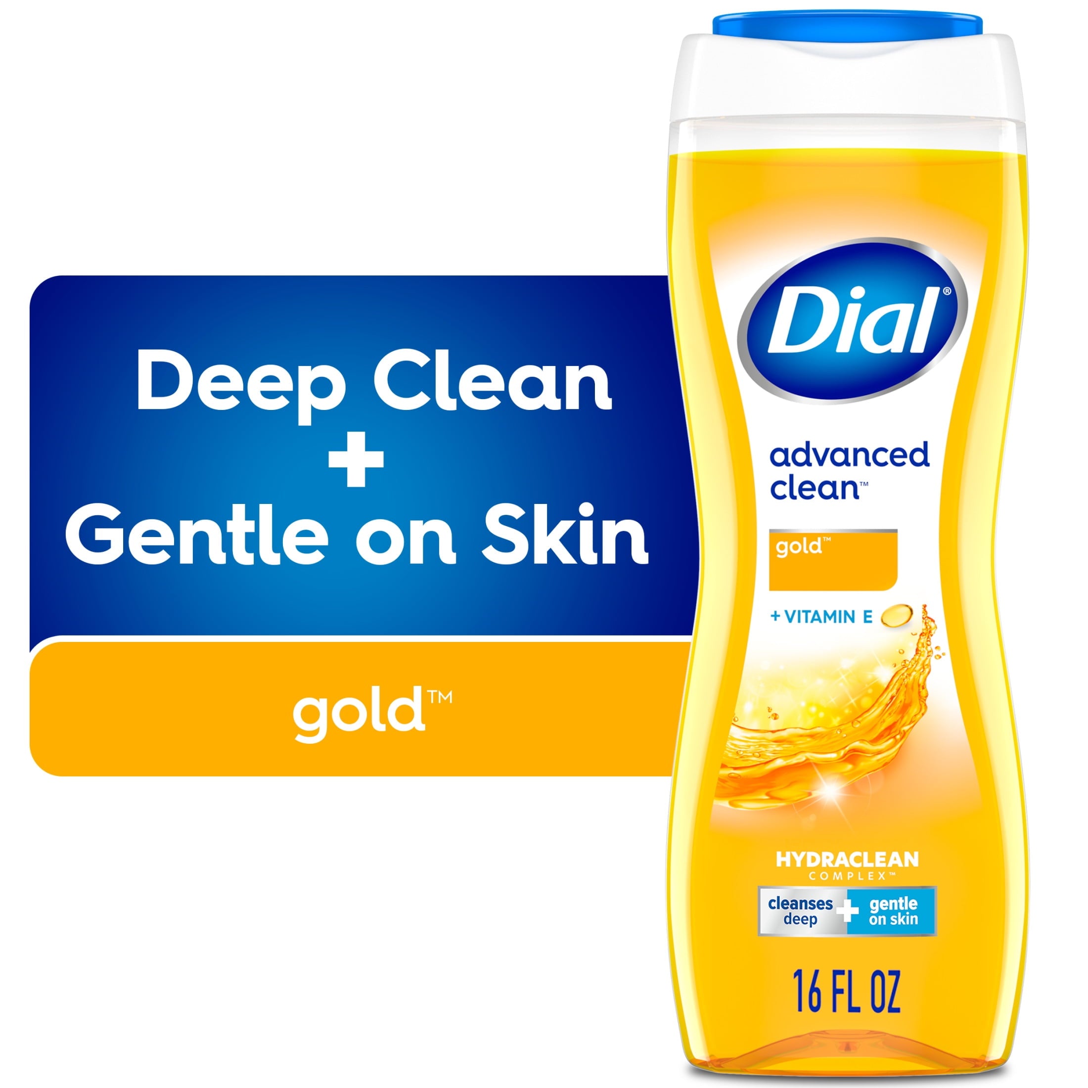 Dial Body Wash, Advanced Clean Gold, 16 fl oz