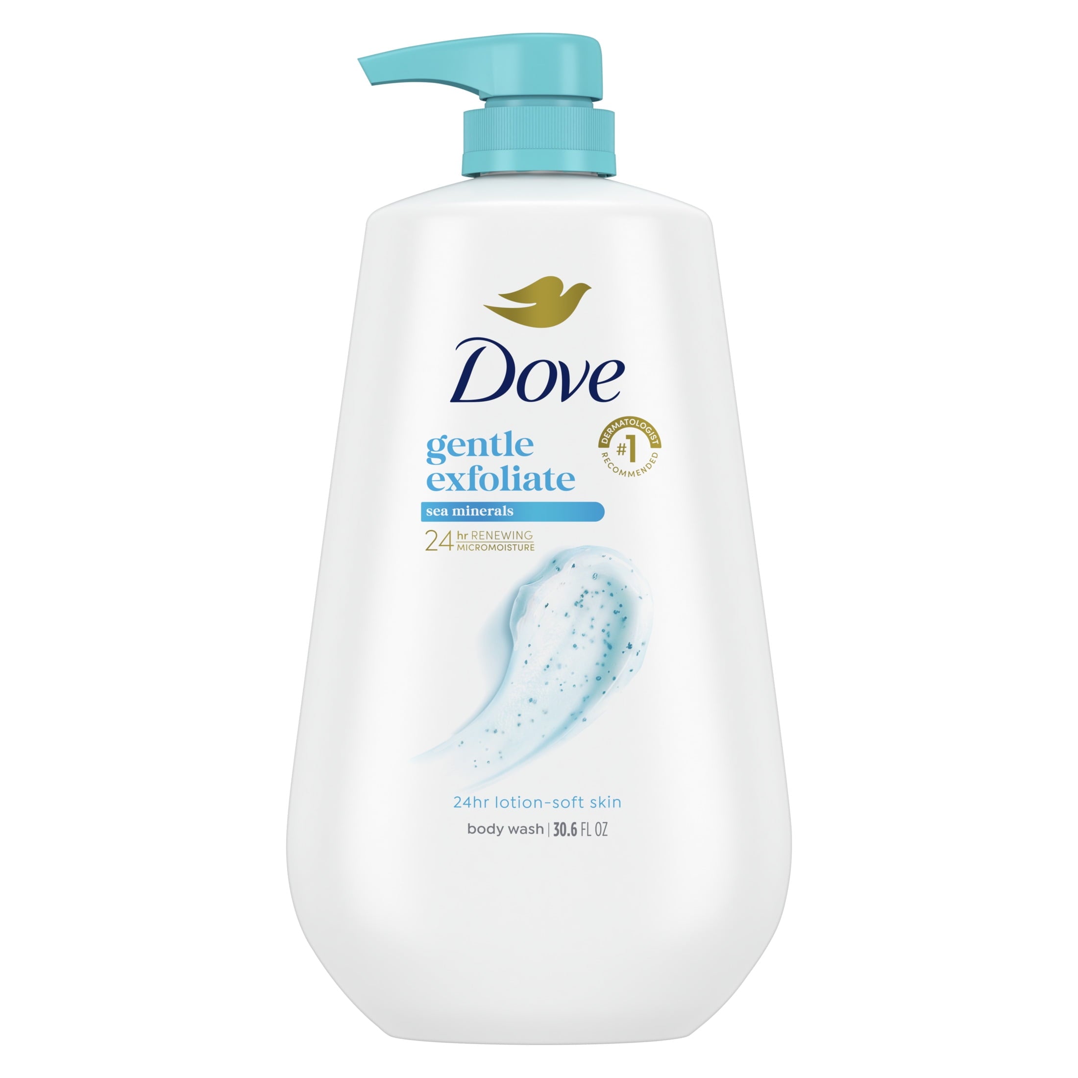 for Women Gentle Exfoliating with Sea Minerals All Skin, 30.6 oz with Pump