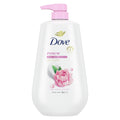 for Women Moisturizing Renew Peony & Rose Oil Cleanser All Skin, 30.6 oz with Pump