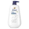 with Pump for 24hr Lotion-Soft Skin Deep Moisture Moisturizing Skin Cleanser with No Sulfates No Parabens, 30.6 fl oz