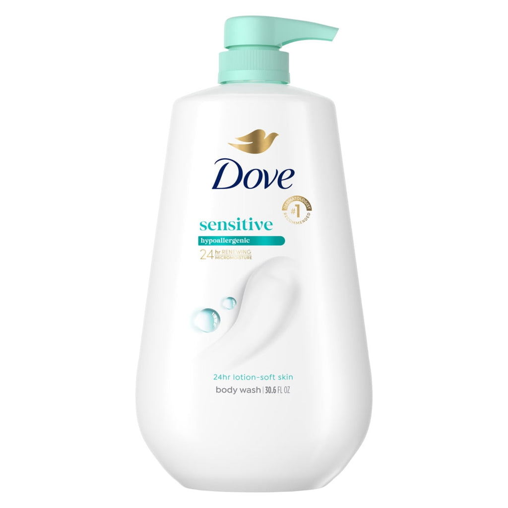 with Pump Sensitive Skin, 30.6 fl oz