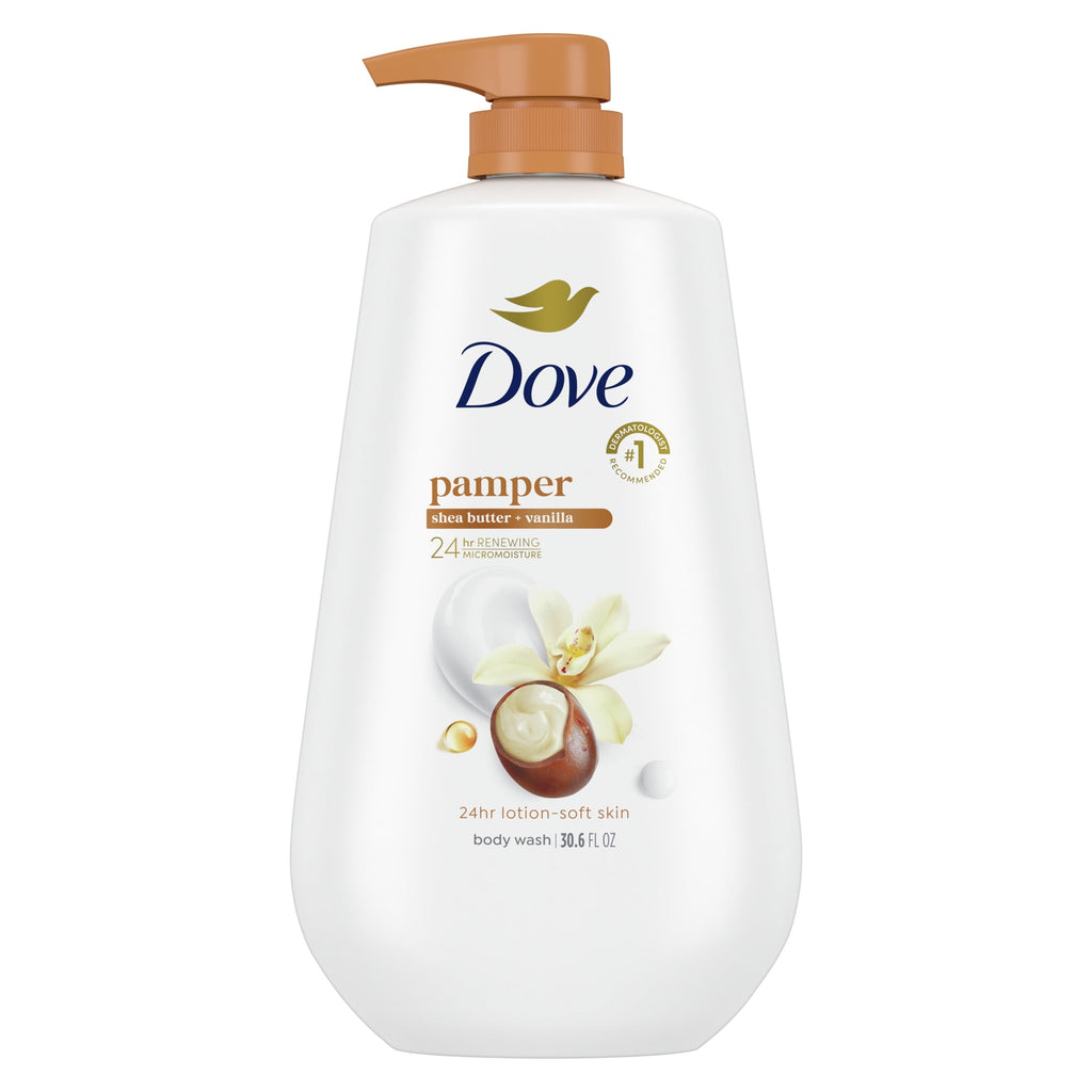 Body Wash for Women Shea Butter & Vanilla, 30 fl oz